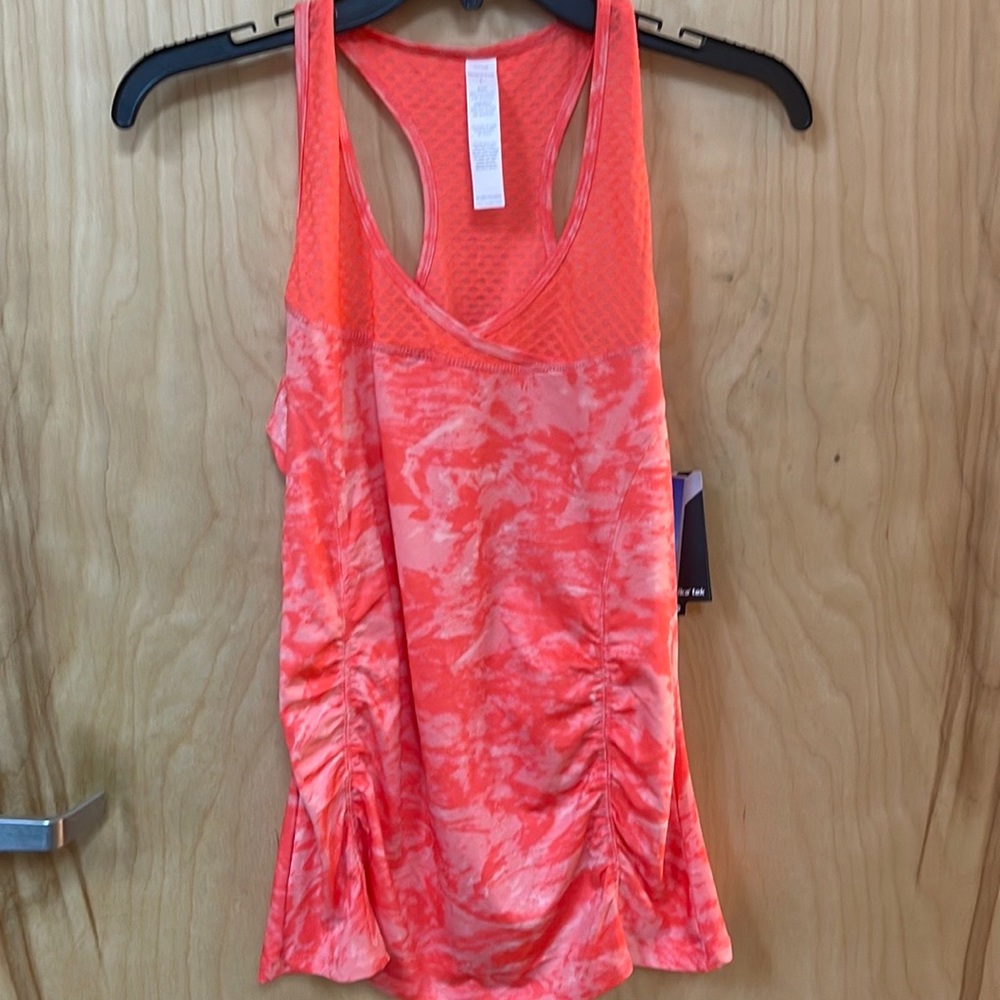 Brand new with tags Marika tek Women’s Orange Tank Top Size L